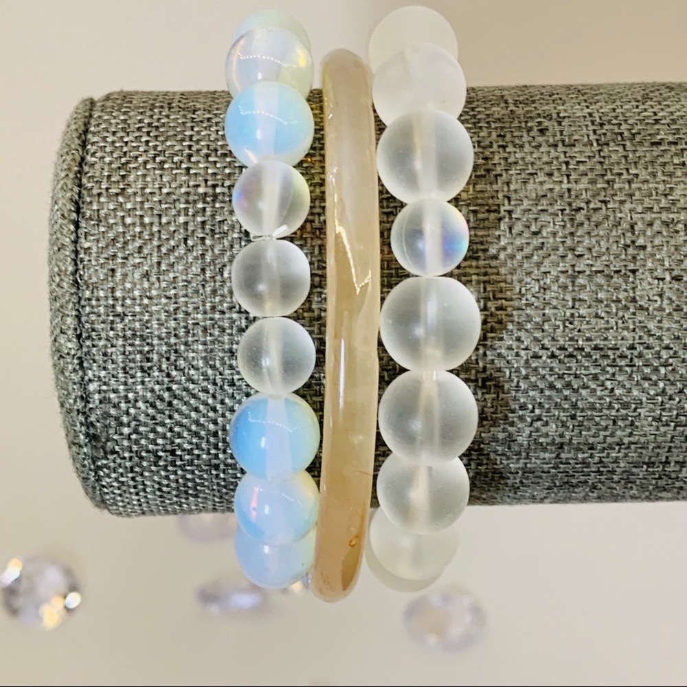 Glass Bracelet Set - Picture 3 of 3